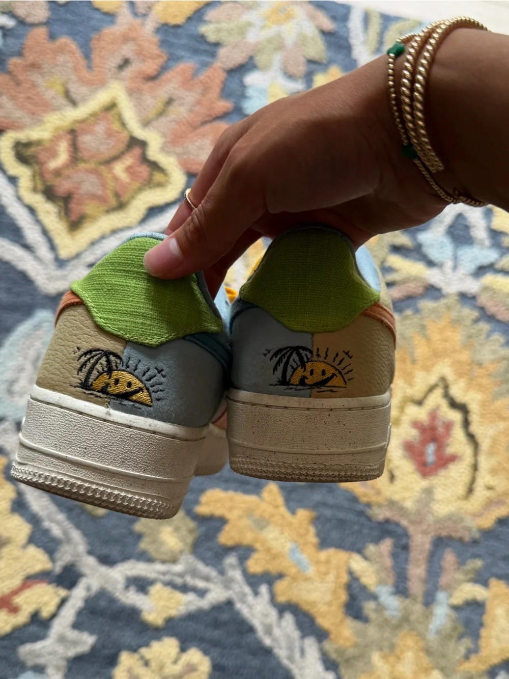Nike Air Force 1 Low '07 LV8 Next Nature 'Sun Club - Multi' Size 6.5Y 8 Womens